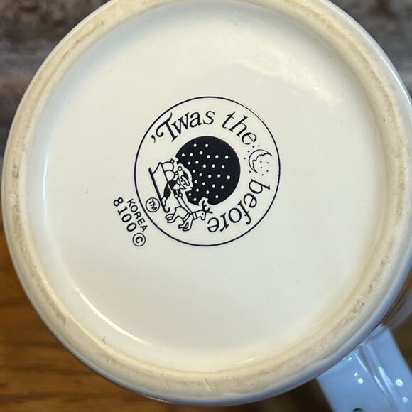 Vintage Noritake Twas the Night Before Christmas Pitcher 1980s 8100 Santa - Picture 3 of 6